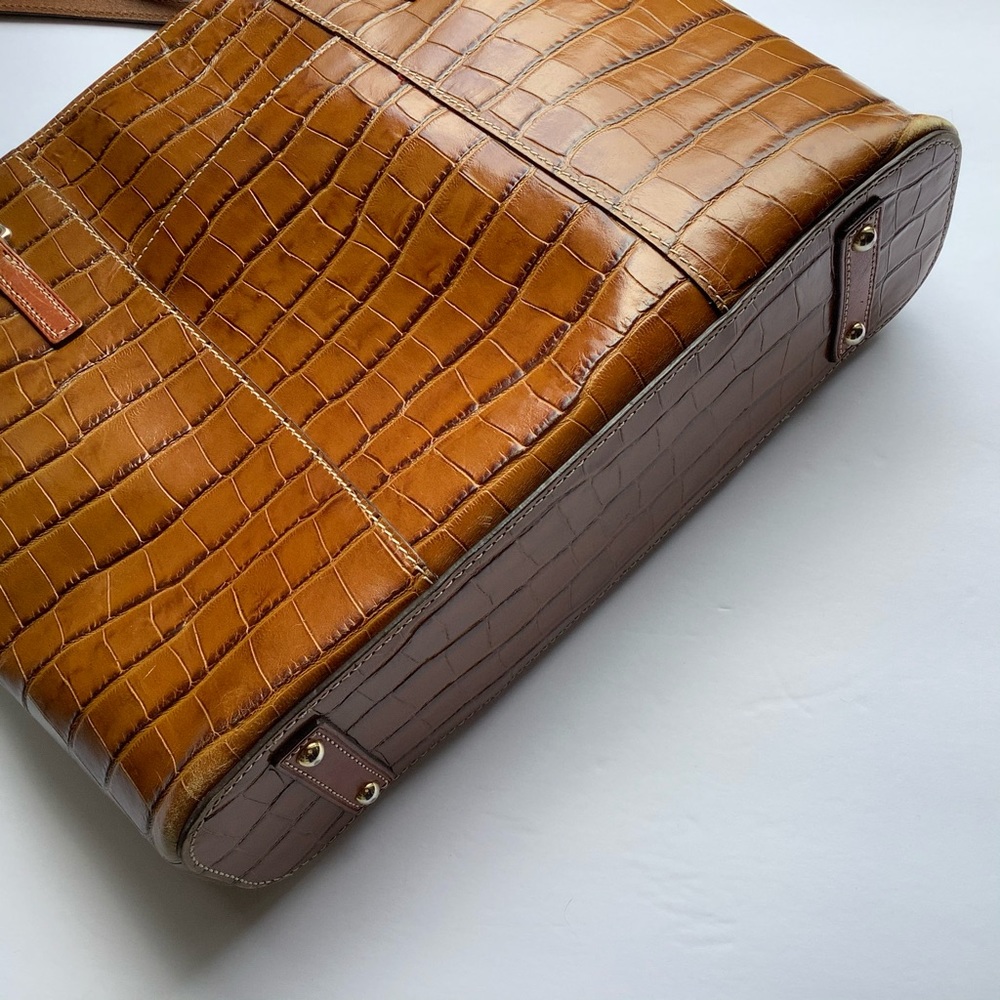 Dooney & Bourke Croco Lexington Shopper - Picture 4 of 5